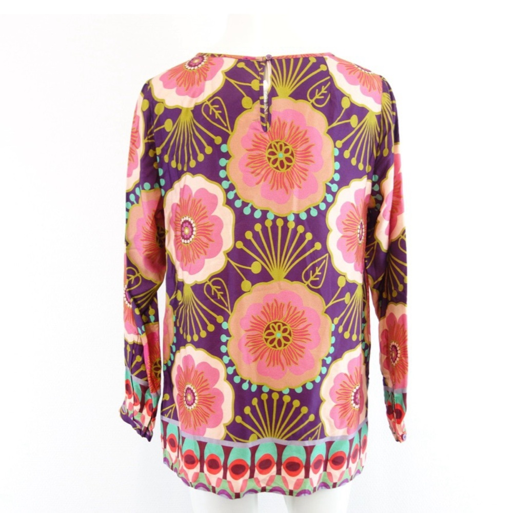 ๐๐๐MILANO ITALY ๐ฎ๐น COLOURFUL BLOUSE - Picture 4 of 13